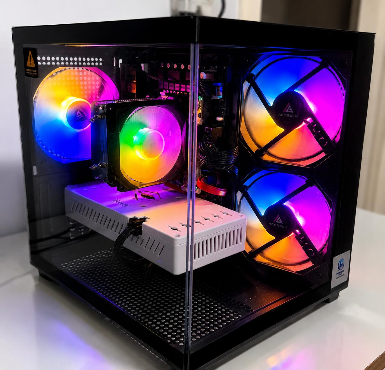 Computador gamer personalizado montado pela Perondi Tech