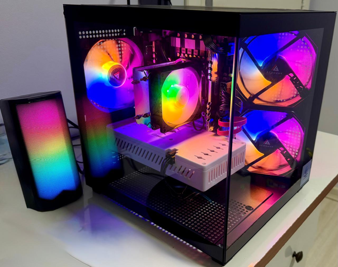 PC gamer para streaming montado pela Perondi Tech